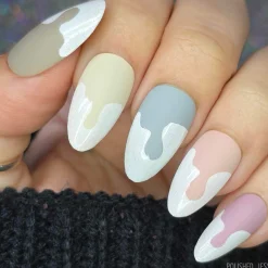 Abstract French (M533) - Nail Stamping Plate