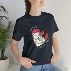 Addicted to Cats and Nail Polishes - Short Sleeve T-shirt