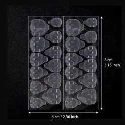 Adhesive Tabs For Press On Nails - 10 Sheets