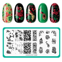 Afternoon Tea (M681) - Nail Stamping Plate