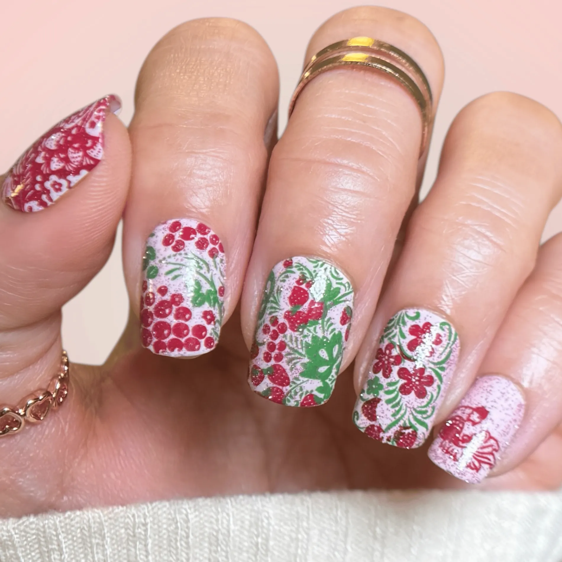 Afternoon Tea (M681) - Nail Stamping Plate