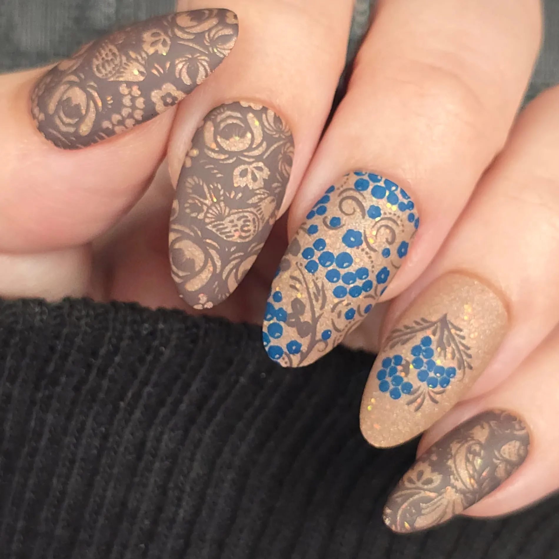 Afternoon Tea (M681) - Nail Stamping Plate