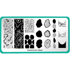 Agate (M548) - Nail Stamping Plate