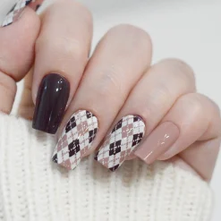 All About Argyle (m268) - Nail Stamping Plate
