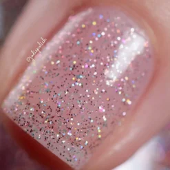 All That Glitters: Glisten (P123) - Pink Glitter Nail Polish