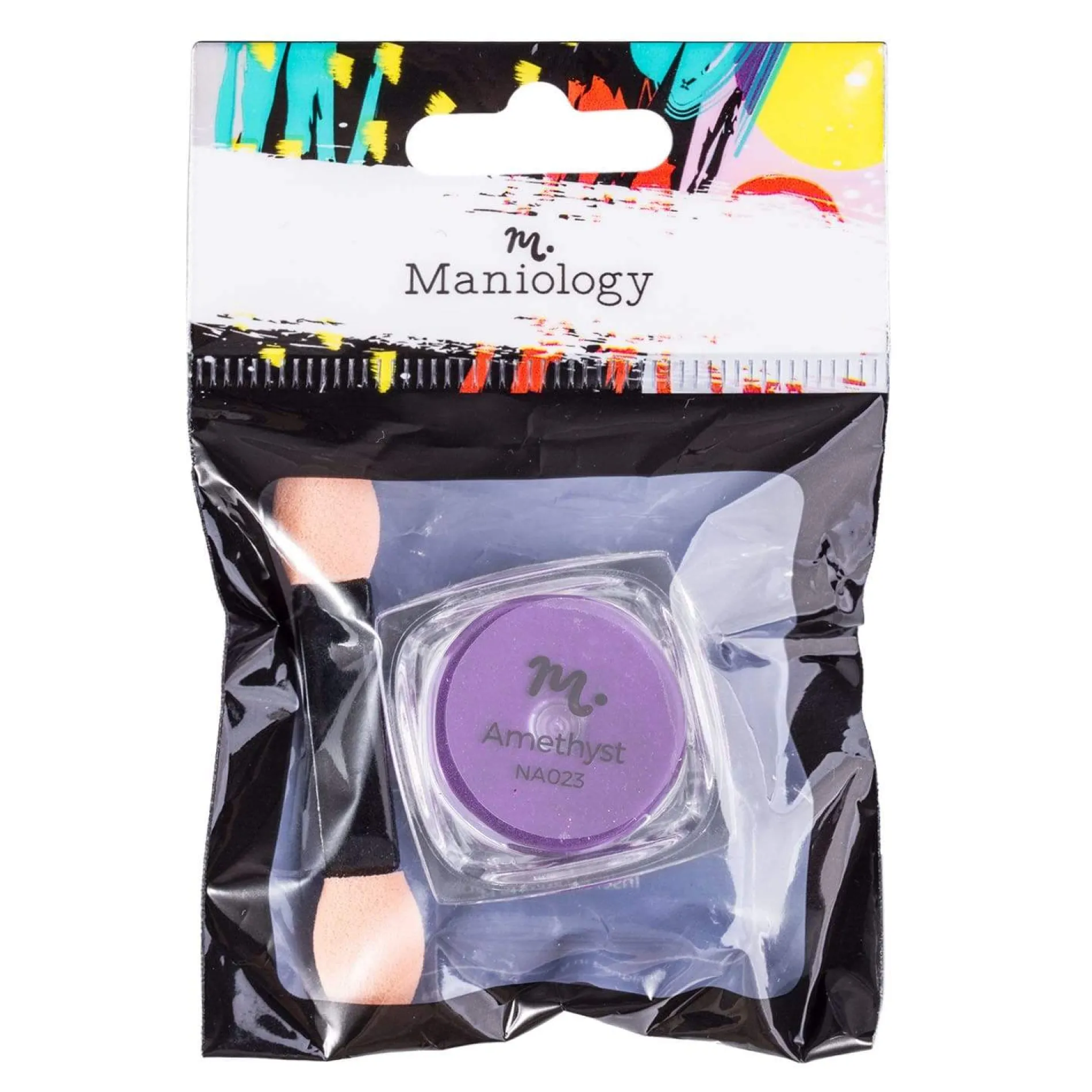 Amethyst (NA023) - Dark Purple Mirror Nail Art Powder