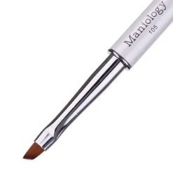 Angled Precision Brush #105- Premium Nail Art Manicure Clean Up Brush Line