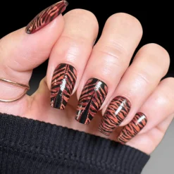 Animal Instinct (m089) - Nail Stamping Plate