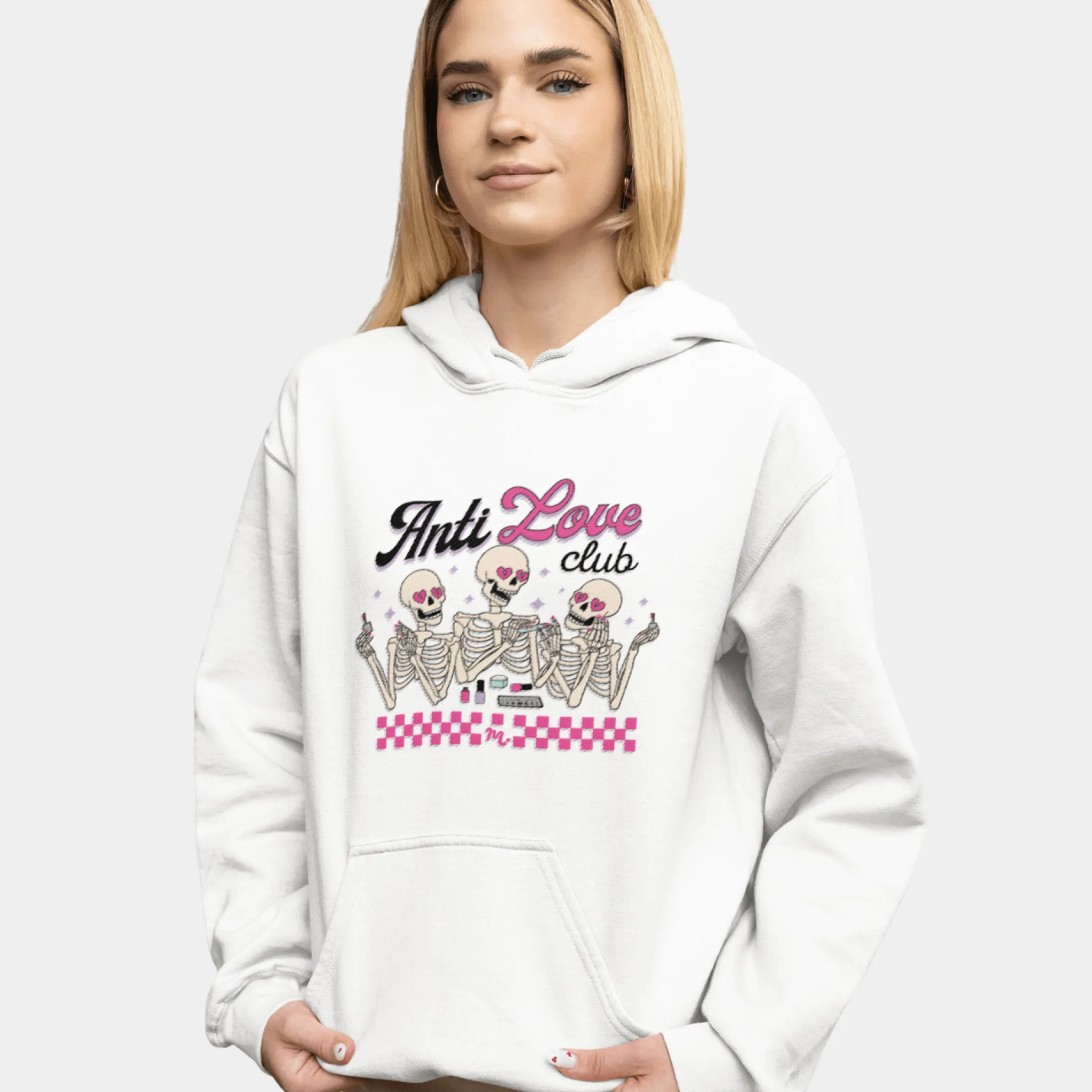 Anti Love Club - Heavy Blend Hoodie Sweatshirt