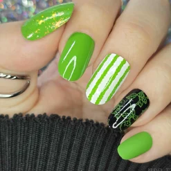 Apple Crisp (B549) - Cream Green Stamping Polish