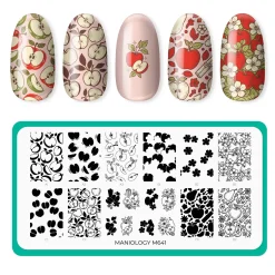 Apple Orchard (M641) - Nail Stamping Plate