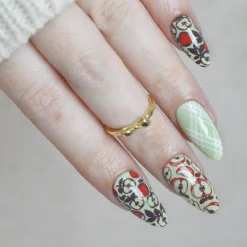 Apple Orchard (M641) - Nail Stamping Plate