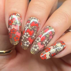 Apple Orchard (M641) - Nail Stamping Plate