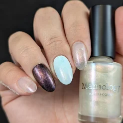 Arctic Dreams: 3-Piece Clear Iridescent Glitter Topper Nail Polish Set