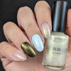 Arctic Dreams: 3-Piece Clear Iridescent Glitter Topper Nail Polish Set