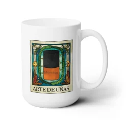 Arte de Uñas - Ceramic Coffee Mug 15oz