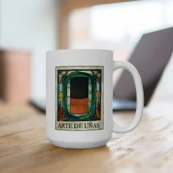 Arte de Uñas - Ceramic Coffee Mug 15oz