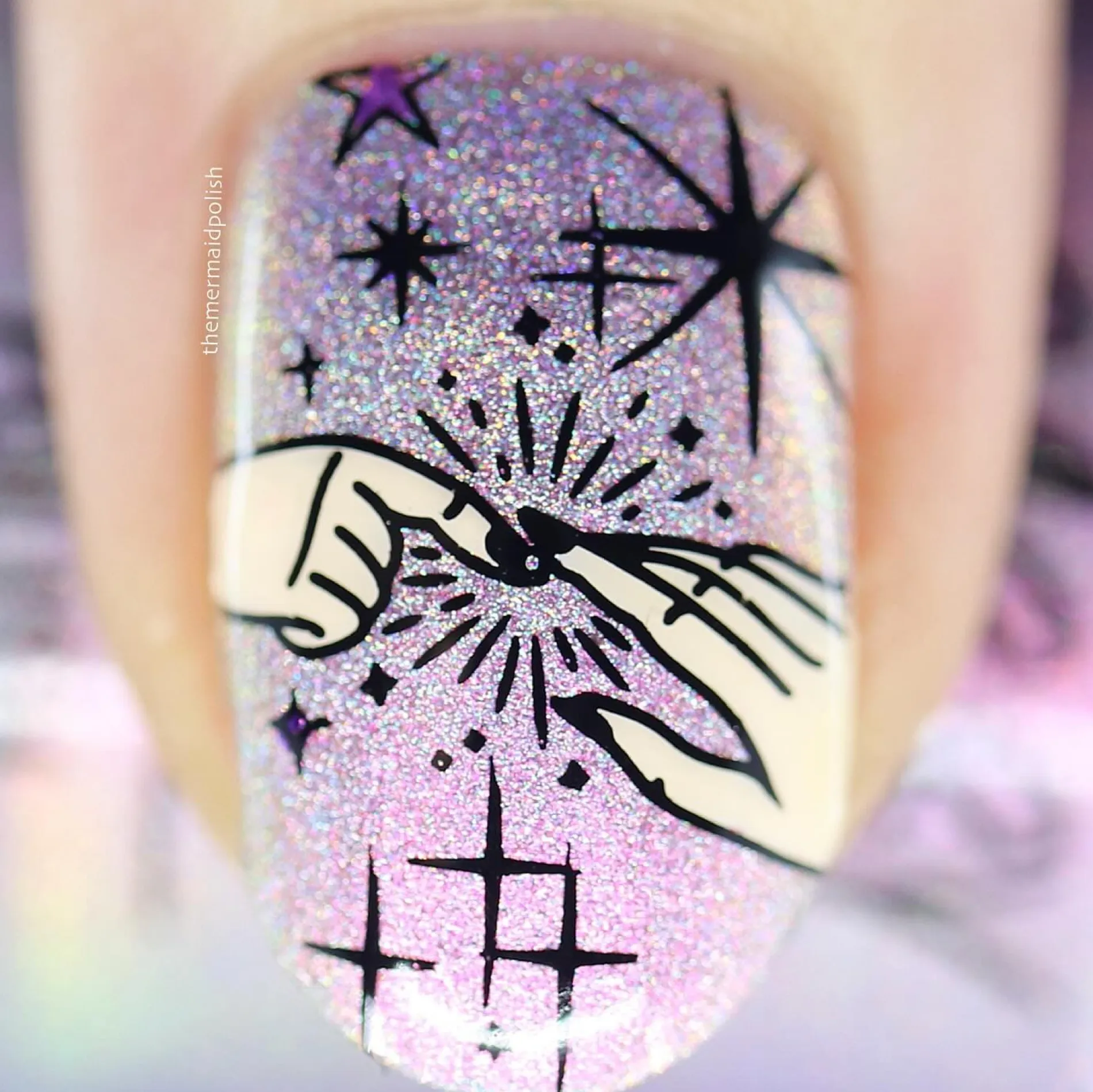 Artist Collaboration: Fauxja Cat (M489) - Nail Stamping Plate