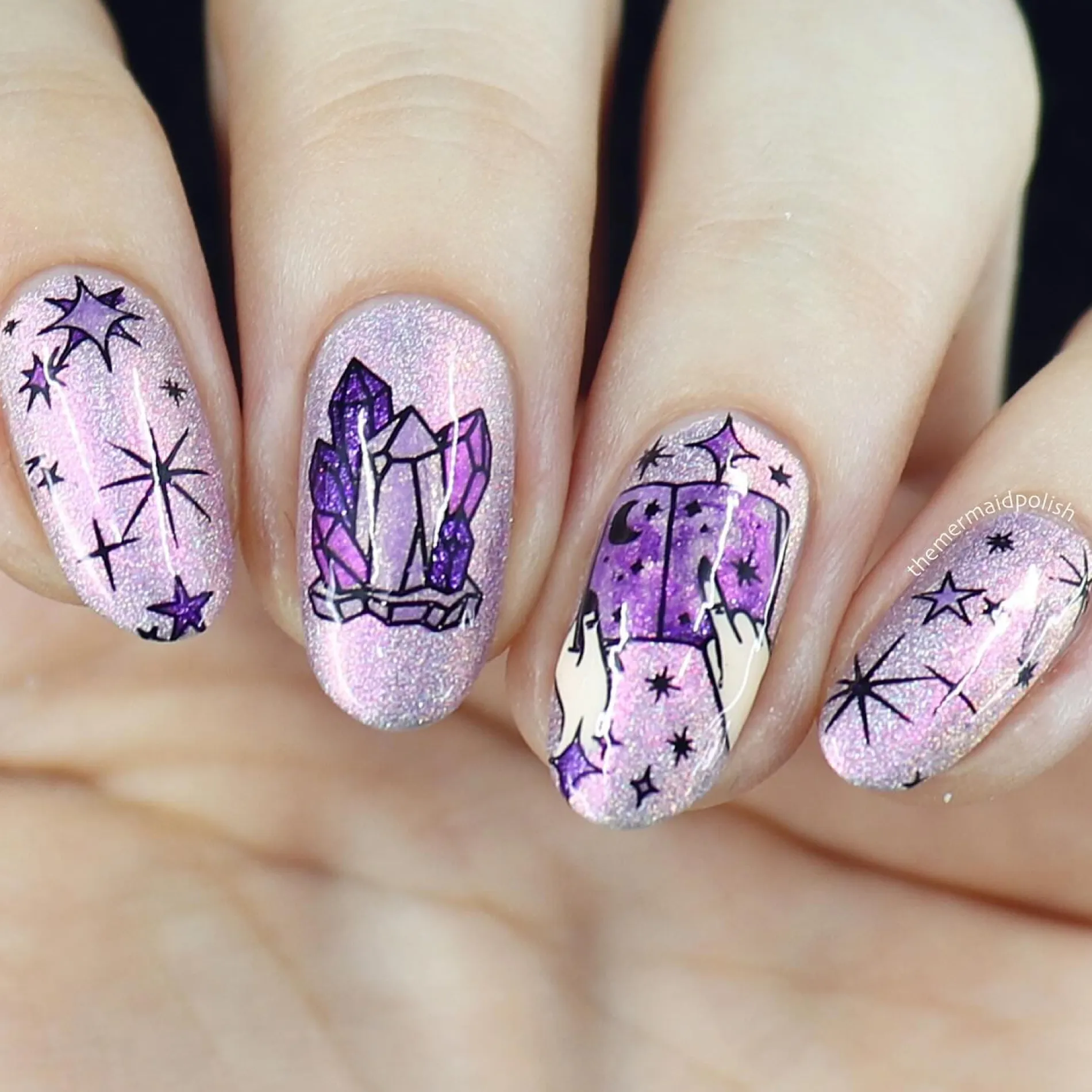 Artist Collaboration: Fauxja Cat (M489) - Nail Stamping Plate