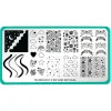 Artist Collaboration: sip_and_dip (M434) - Nail Stamping Plate