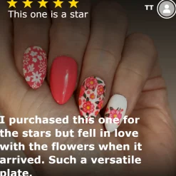 Artist Collaboration: sip_and_dip (M434) - Nail Stamping Plate