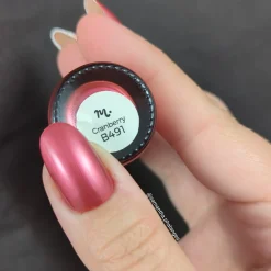 Autumn Bounty: Cranberry (B491) - Red Metallic Stamping Polish