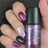 Autumn Bounty: Eggplant (B492) - Purple Metallic Stamping Polish