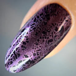 Autumn Bounty: Eggplant (B492) - Purple Metallic Stamping Polish
