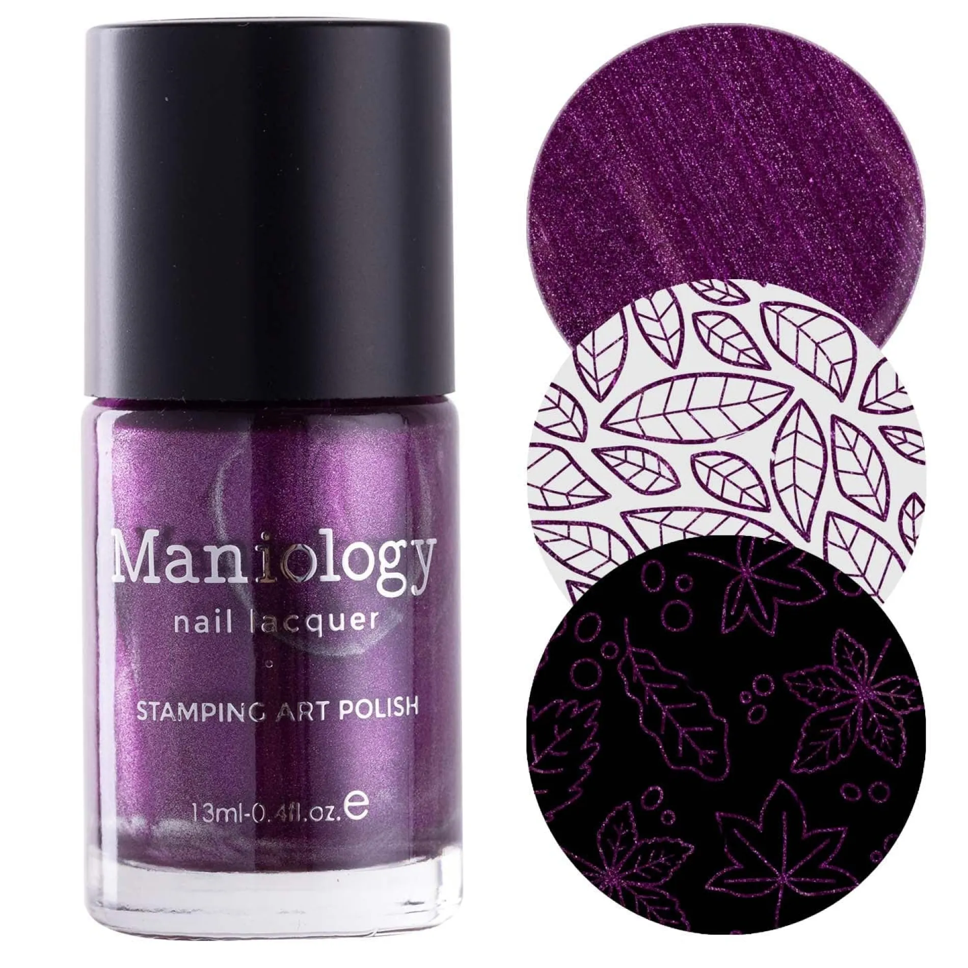 Autumn Bounty: 3-Piece Metallic Stamping Polish Set