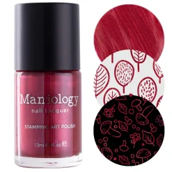 Autumn Bounty: 3-Piece Metallic Stamping Polish Set