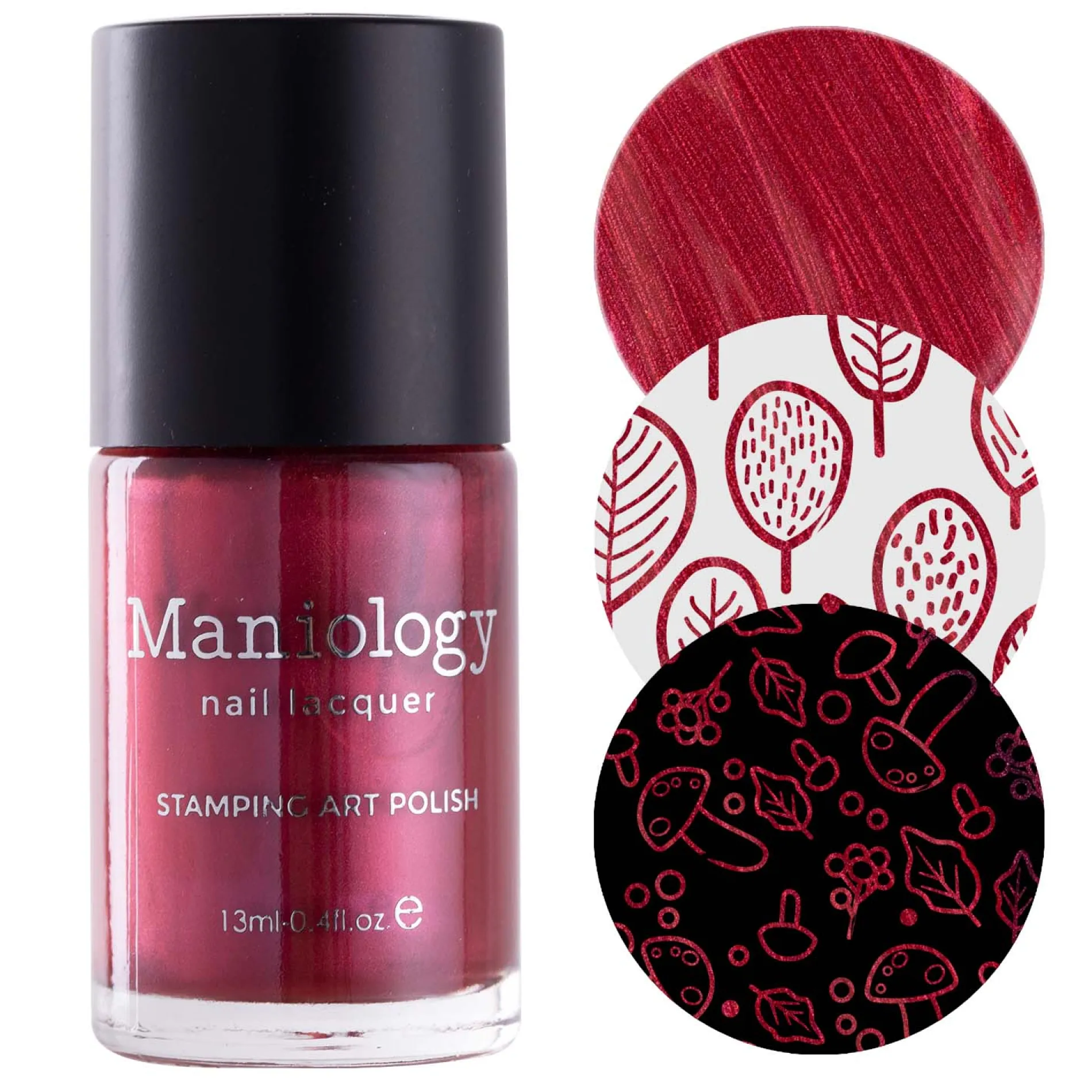 Autumn Bounty: 3-Piece Metallic Stamping Polish Set