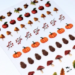 Autumn Cozy (MS-114) - Nail Art Sticker