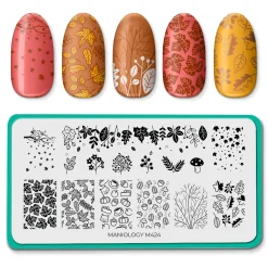 Autumn Harvest: Set of 3 Nail Stamping Plates