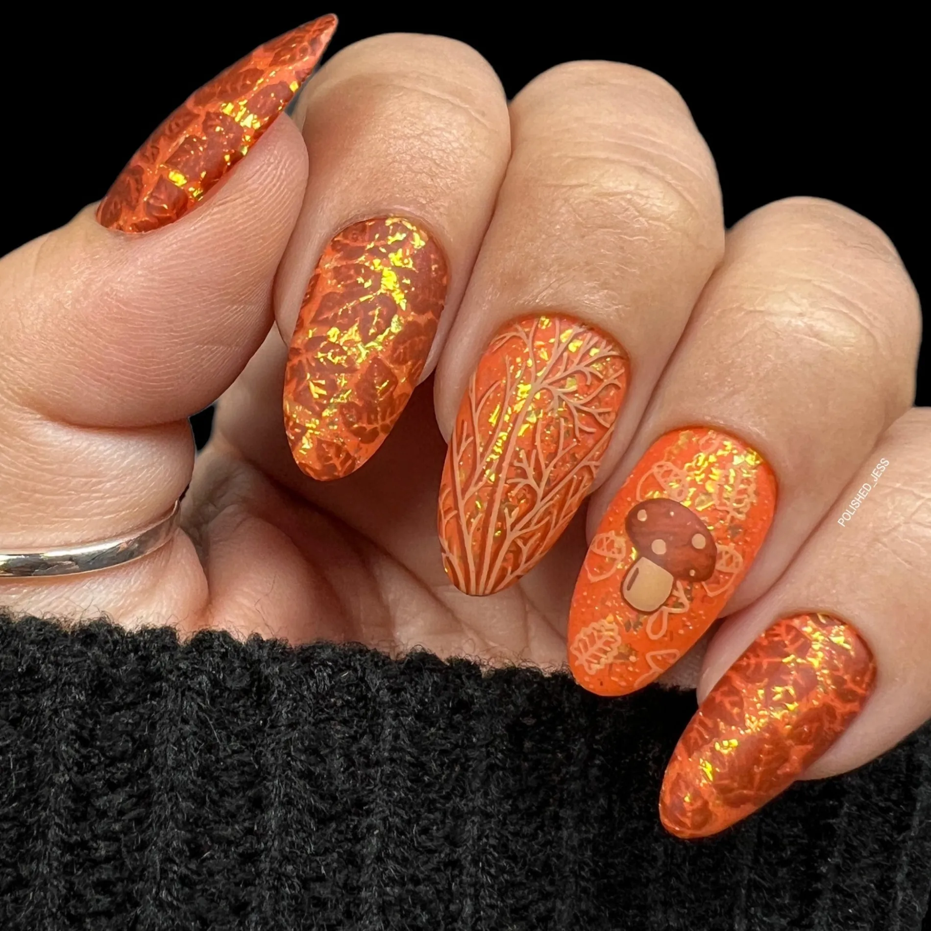 Autumn Harvest: Set of 3 Nail Stamping Plates