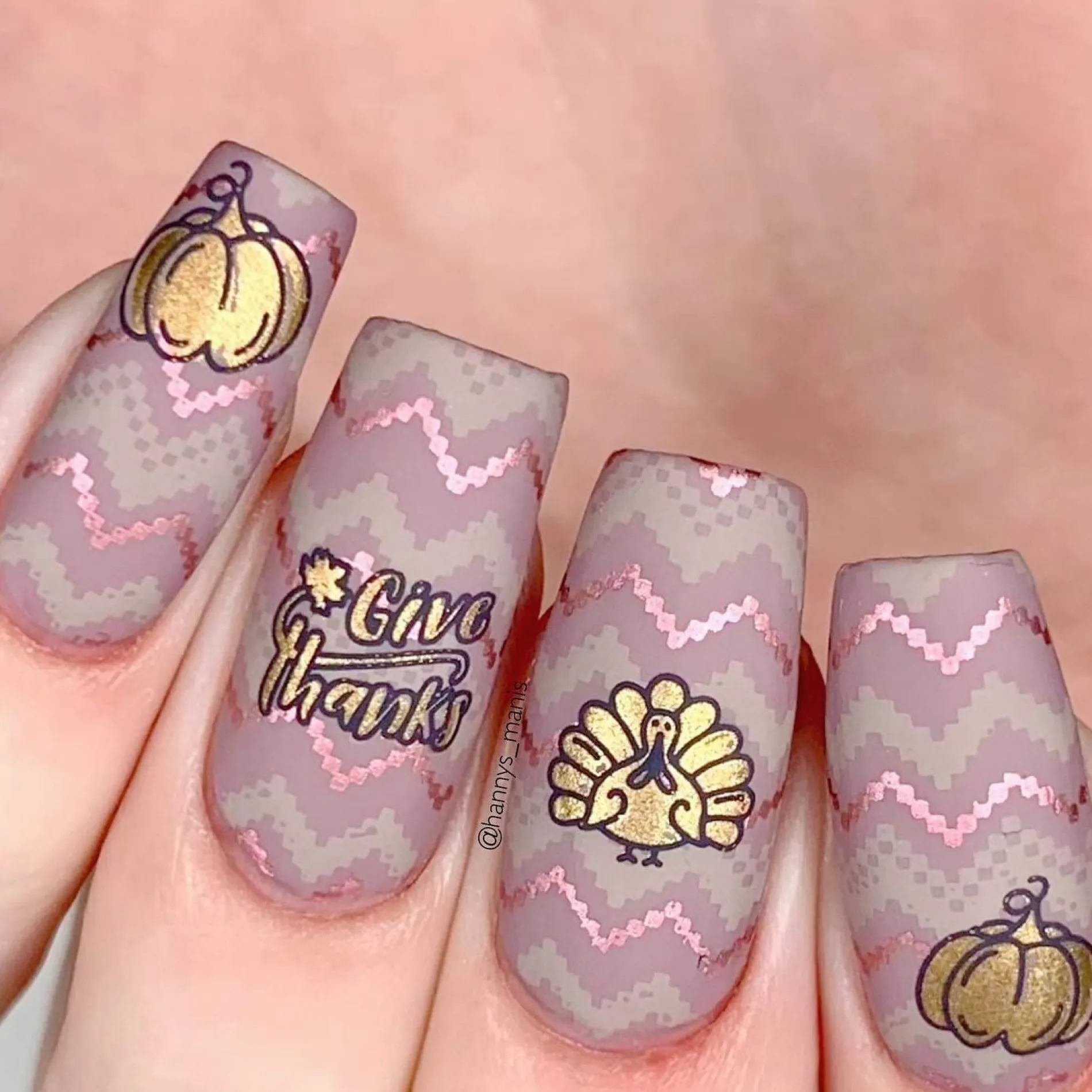 Autumn Harvest: Set of 3 Nail Stamping Plates