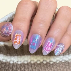 Bear-y in Love (M673) - Nail Stamping Plate
