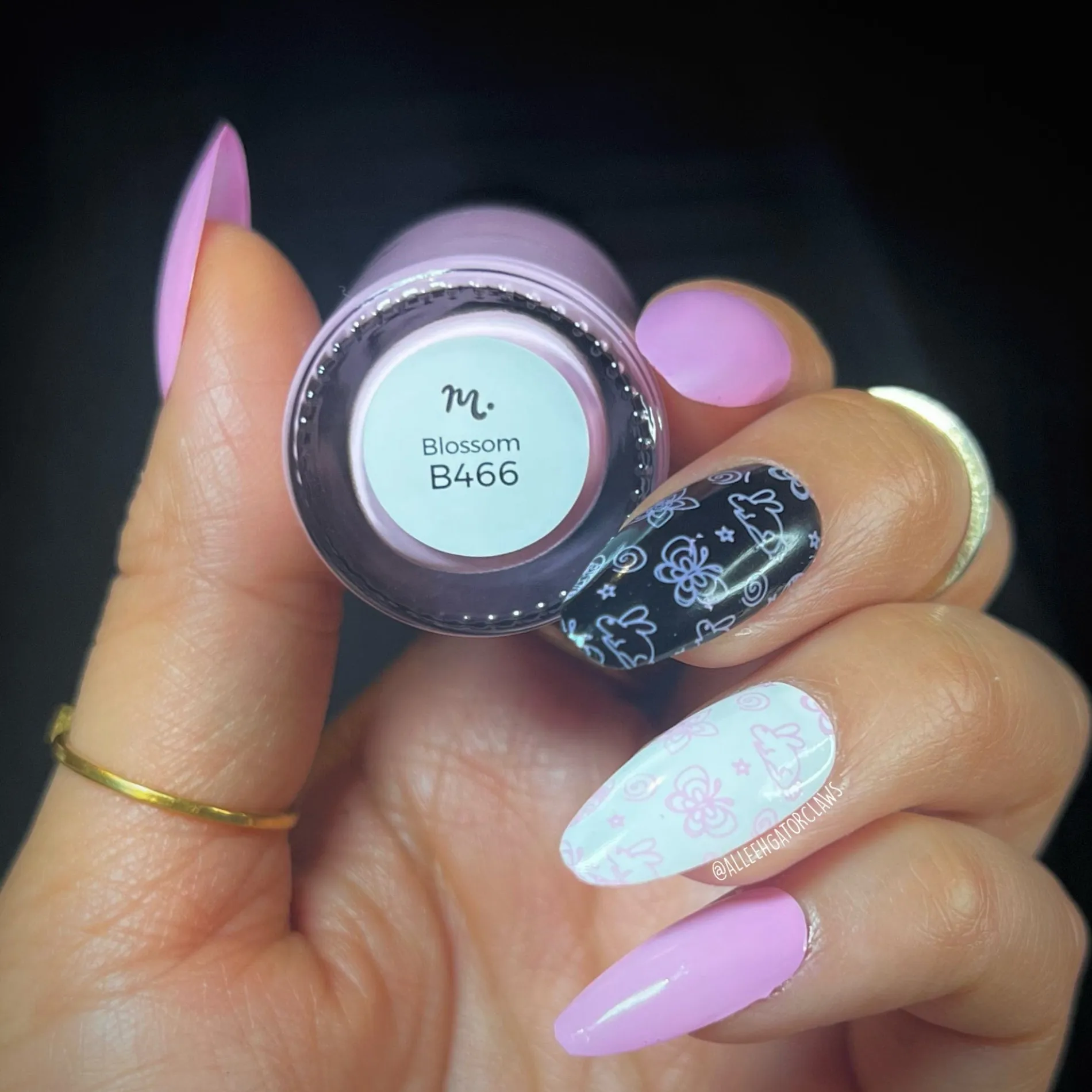 Beginnings: Blossom (B466) - Pink Cream Stamping Polish