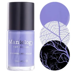 Beginnings: Flourish (B467) - Purple Cream Stamping Polish