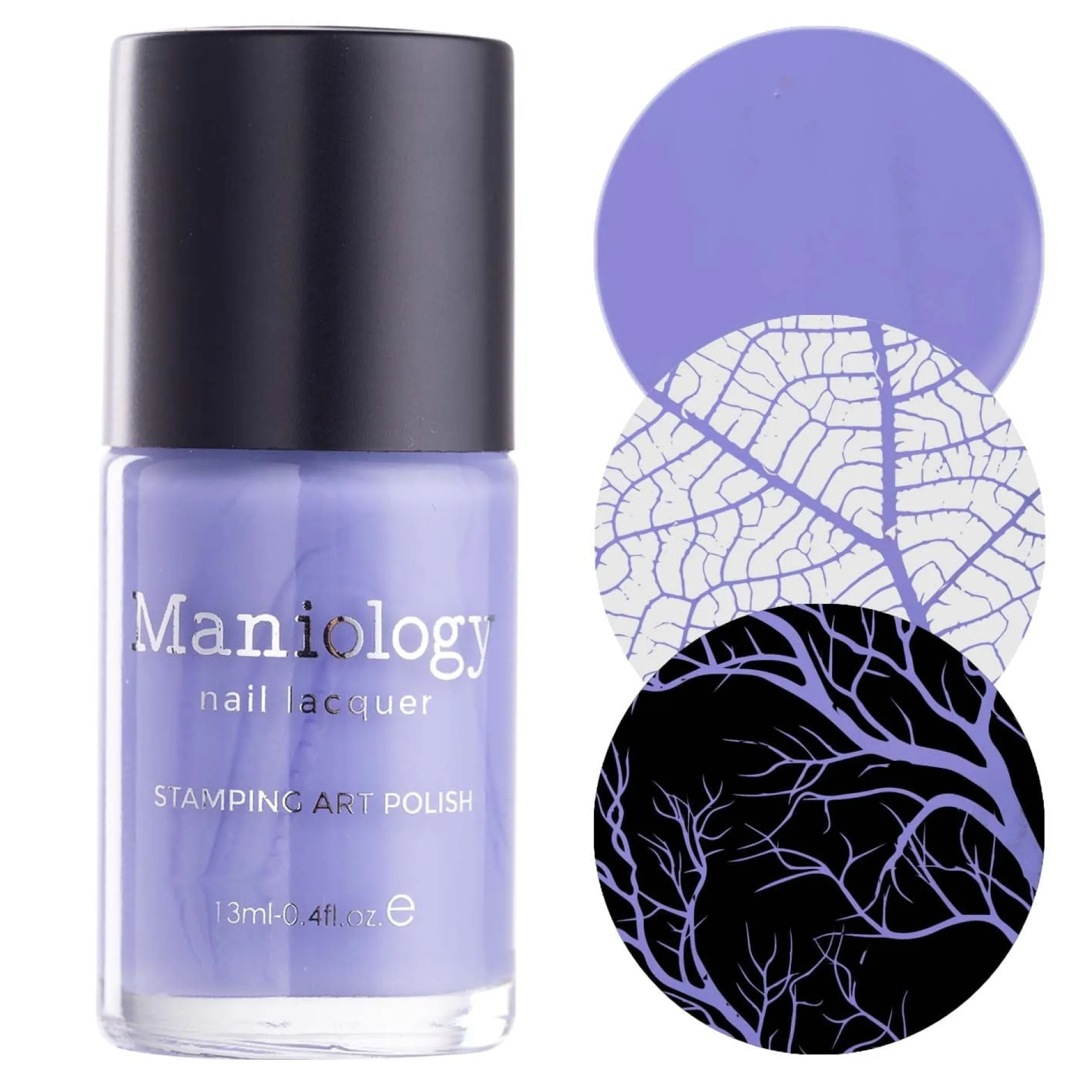 Beginnings: Flourish (B467) - Purple Cream Stamping Polish
