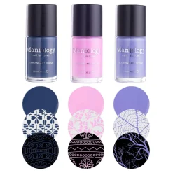 Beginnings: 3-Piece Cream Stamping Polish Set