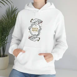 Believe in Manicures - Heavy Blend Hoodie Sweatshirt