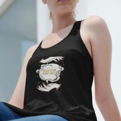 Believe In Manicures - Jersey Tank Top