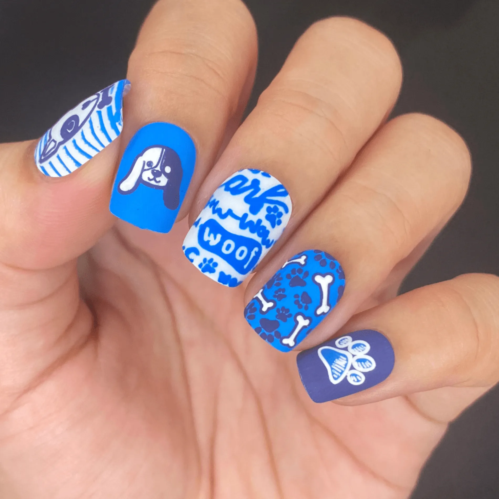 Best in Show: Dog-Themed Nail Stamping Starter Kit