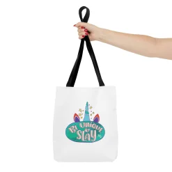 Be Unique and Slay - The Nail Artist Tote Bag