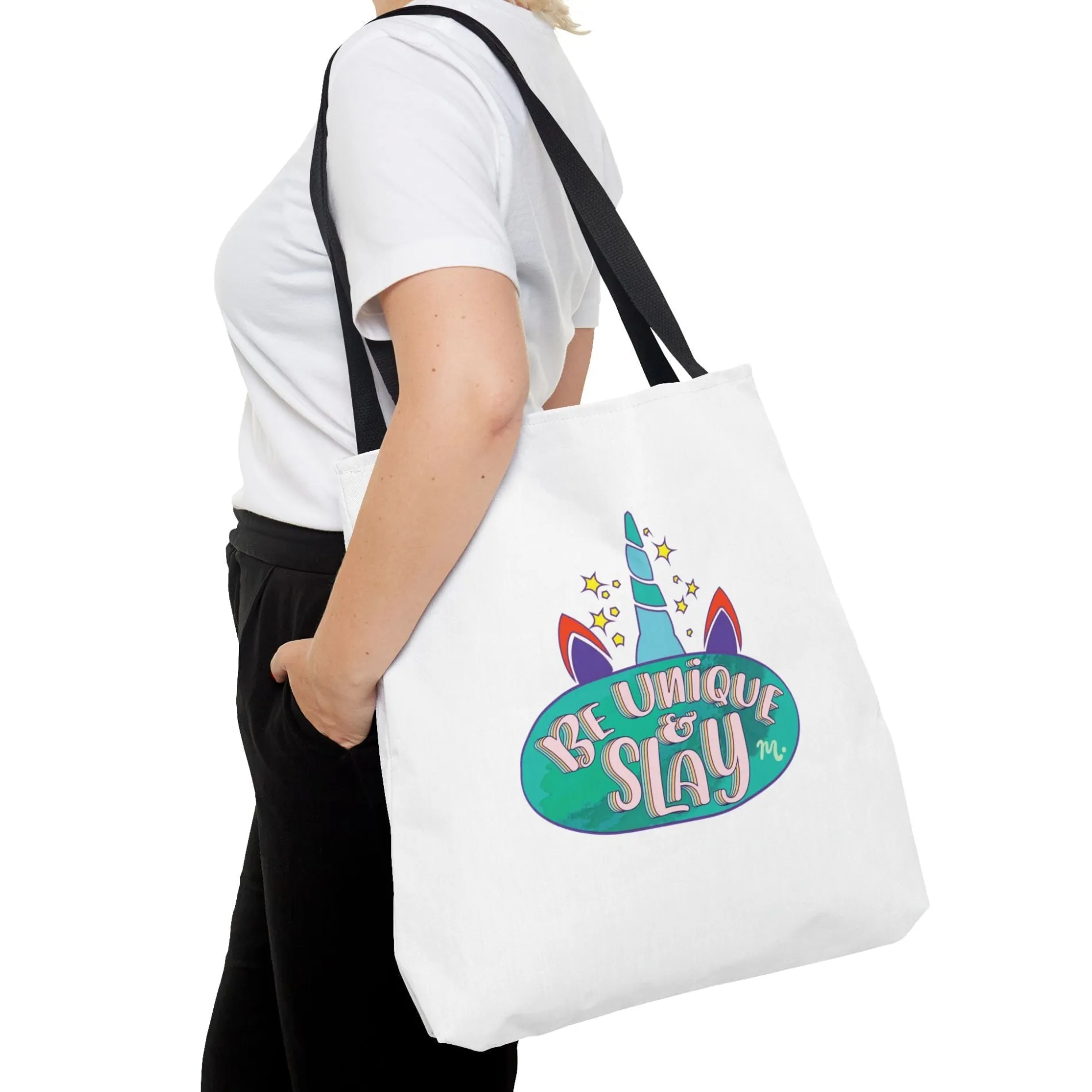 Be Unique and Slay - The Nail Artist Tote Bag