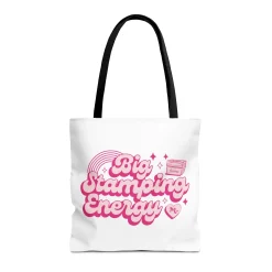 Big Stamping Energy Tote Bag