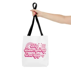 Big Stamping Energy Tote Bag