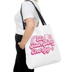 Big Stamping Energy Tote Bag