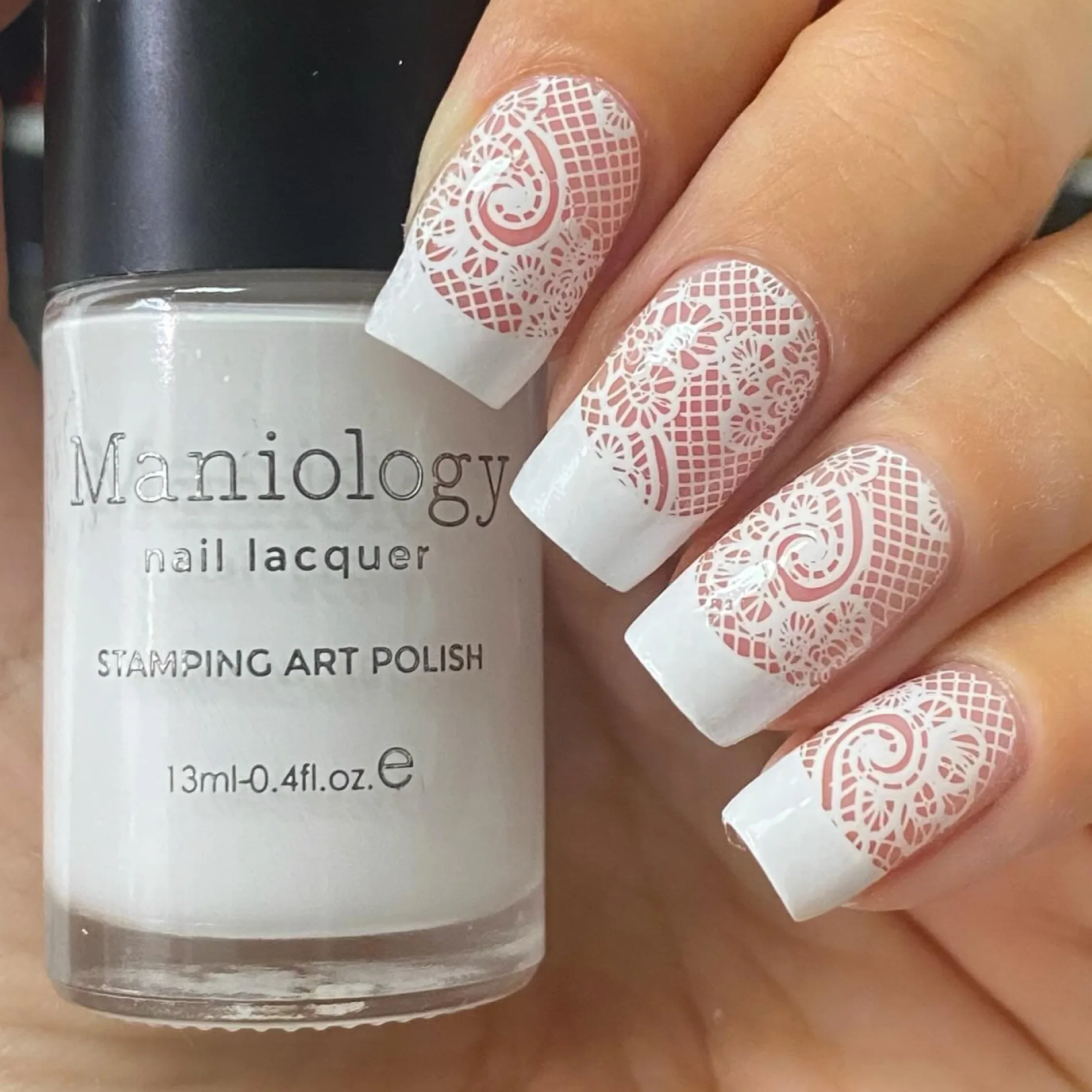 Black & White Duo - Bam! White + Straight Up Black 2pc Nail Stamping Polish Set