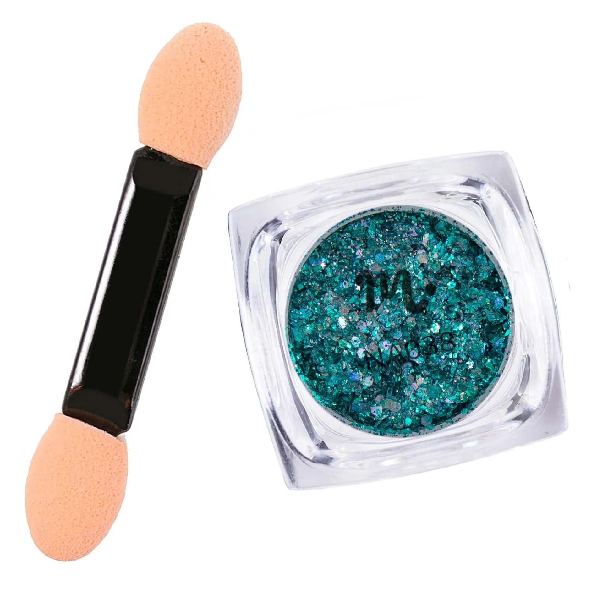 Blitz (NA038) - Teal Nail Art Glitter